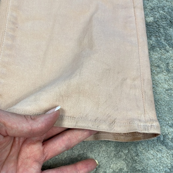 L’Agence Selma High Rise Bootcut Jeans Petal Coated Pink Sz 23 - Picture 10 of 13